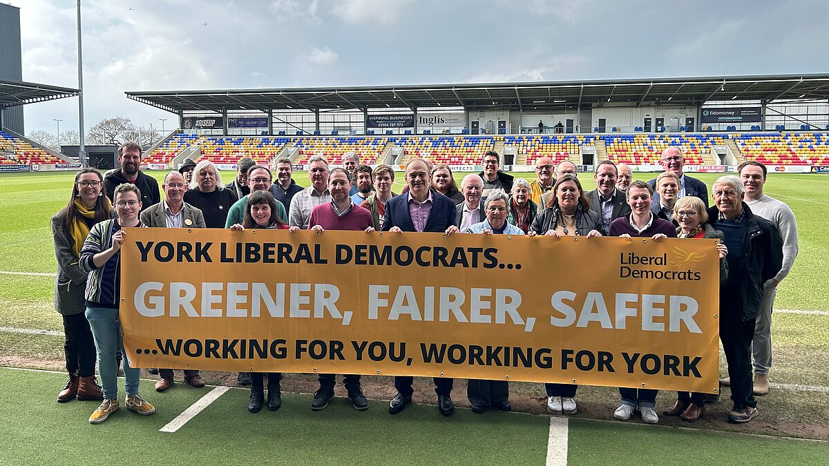 Lib Dems launch election manifesto to make York ‘Greener. Fairer. Safer